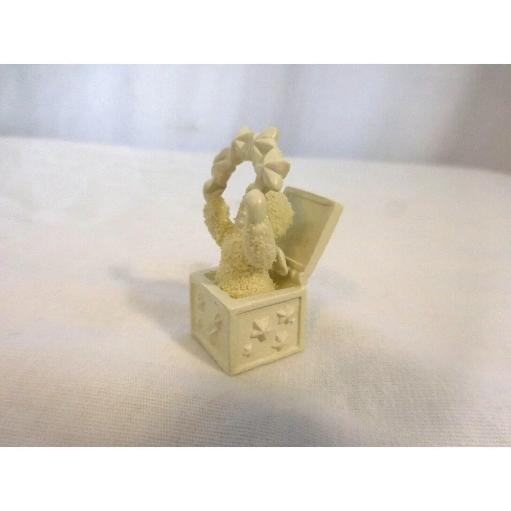 Snowbabies Dept 56 Miniature Pewter  A STAR IN THE BOX  With Box
